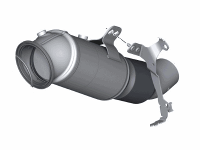 2018 BMW 340i GT xDrive Catalytic Converter - 18327643152