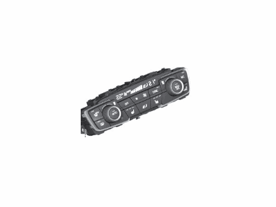 BMW X2 A/C Switch - 64119471103