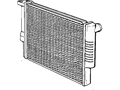 1989 BMW 325is Radiator - 17112241913