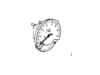 BMW 62131381485 Revolution Counter W.Oil Temperature.Contr.