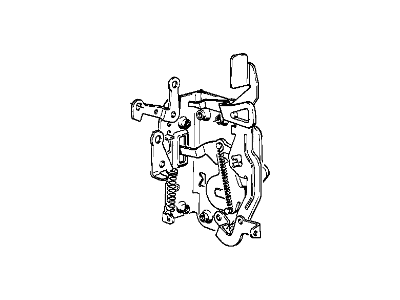 BMW 533i Door Lock - 51211889452