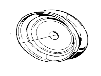 BMW 32411274569 Pulley