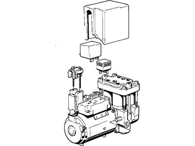 BMW 850i ABS Pump And Motor Assembly - 34511157874