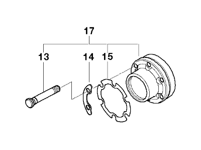 BMW Alpina V8 Roadster CV Joint - 26117503103