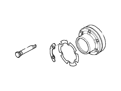 BMW 26117526822 Constant-Velocity Joint Wth Knurled Bush