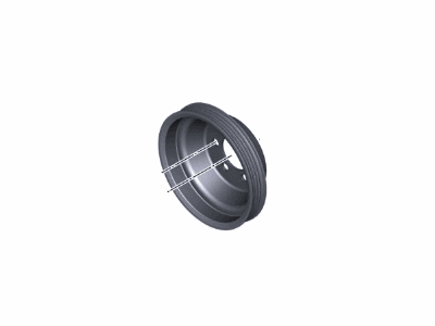 BMW 11237597424 Pulley