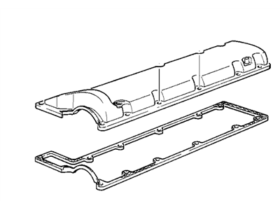 BMW 11121747261 Rocker Box Cover Left