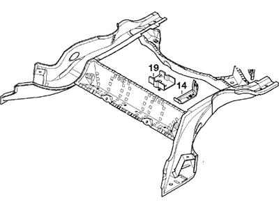 BMW Axle Beam - 41112498334