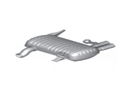 BMW 18307647129 Muffler