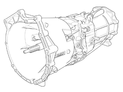 2002 BMW 325xi Transmission Assembly - 23007531644