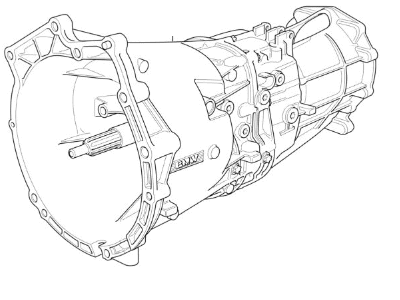 2003 BMW 325xi Transmission Assembly - 23007527111