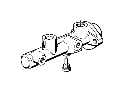 1993 BMW 535i Brake Master Cylinder - 34331156978