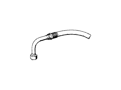 1985 BMW 318i Power Steering Hose - 32411130833