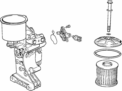 1995 BMW 325is Oil Filter - 11421738640