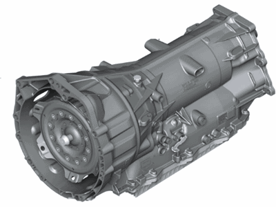 2014 BMW X3 Transmission Assembly - 24007642051
