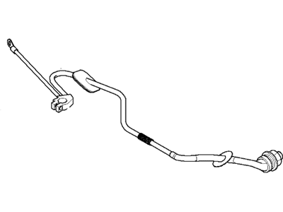 BMW 12421436888 Plus Pole Battery Cable