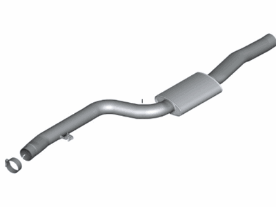 BMW 18308635872 Front Silencer