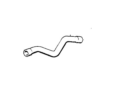 1985 BMW 318i Cooling Hose - 64211374908