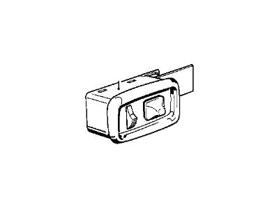 BMW 524td Mirror Switch - 61311363459