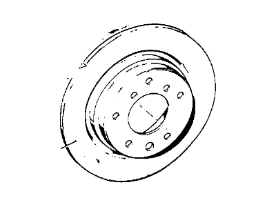 BMW 630CSi Brake Backing Plate - 34211150341