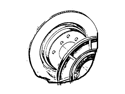 BMW 34211165253 Rear Brake Disc