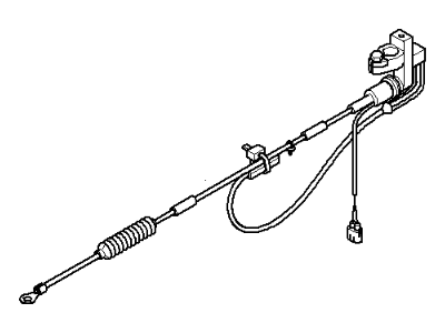 BMW 328xi Battery Cable - 61127616200