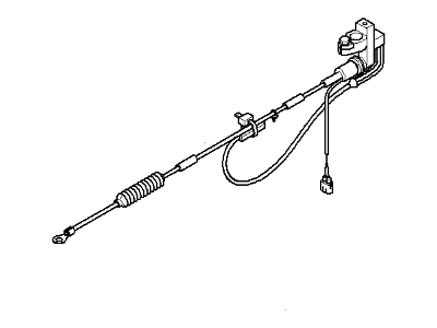 BMW 528i Battery Cable - 61129184203