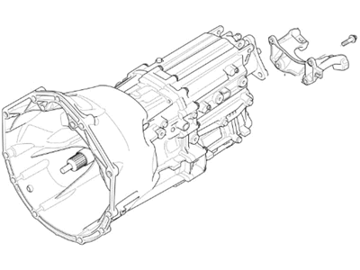 BMW 23002283151 Exchange 6 Speed Gearbox