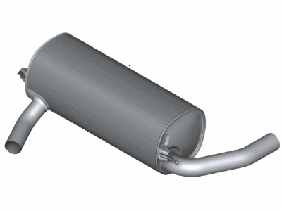 2013 BMW 320i Exhaust Pipe - 18307627142