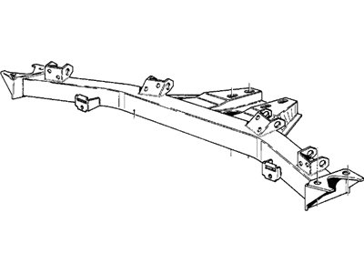 1979 BMW 320i Axle Beam - 33311121758