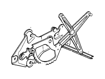 1992 BMW M5 Window Regulator - 51321944070