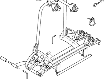 BMW 82710427337 Rear Carrier, Us