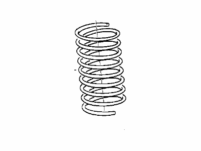 1992 BMW 735i Coil Springs - 33531131805