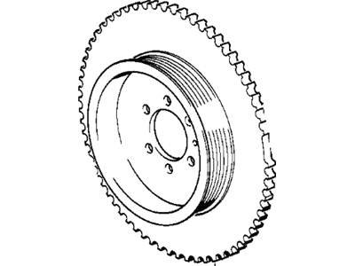 2005 BMW 330i Crankshaft Pulley - 11231438995