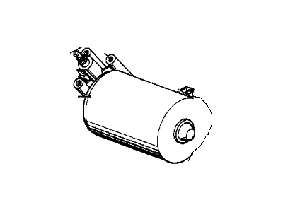 1975 BMW 530i Wiper Motor - 61611367808