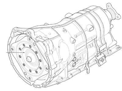 2010 BMW 335d Transmission Assembly - 24007590129