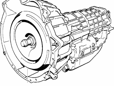 1986 BMW 735i Transmission Assembly - 24001466148