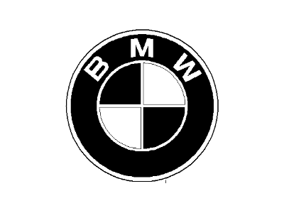 BMW 51137019946 Emblem Roundel Trunk