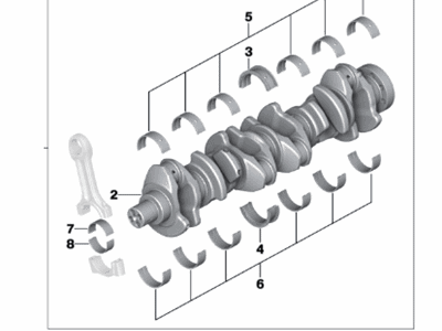 BMW 11217792609 Crankshaft