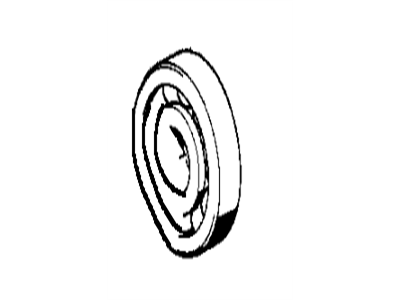 BMW 23121228257 Grooved Ball Bearing