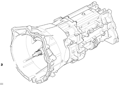 2002 BMW X5 Transmission Assembly - 23007563054