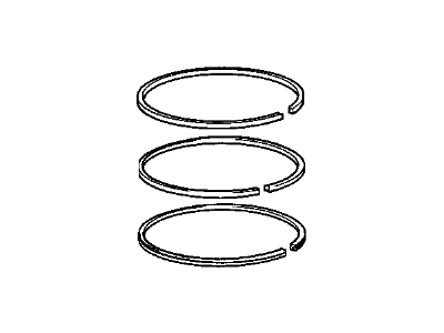 1998 BMW M3 Piston Ring - 11251405782