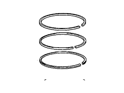 1995 BMW M3 Piston Ring - 11251403809