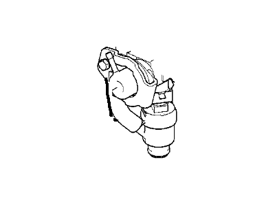 1993 BMW 318i Fuel Injector - 13641247196