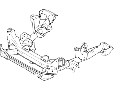 BMW 31103415150 Front Axle Support