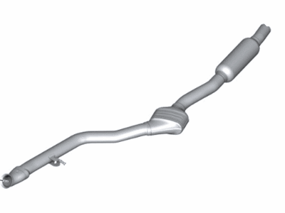 2015 BMW 320i Exhaust Pipe - 18308611916
