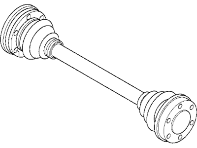 1985 BMW 635CSi Axle Shaft - 33211226667