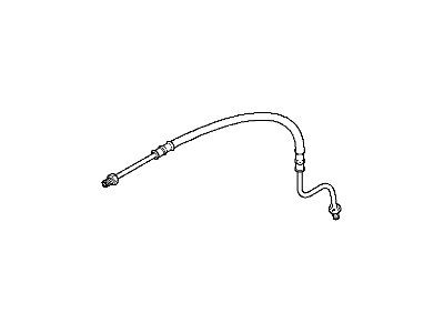 BMW 34536754583 Pipeline With Pressure Hose
