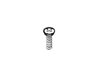 BMW 51118235606 Phillips Head Screw For Plastic Material