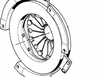 1997 BMW M3 Pressure Plate - 21212228065